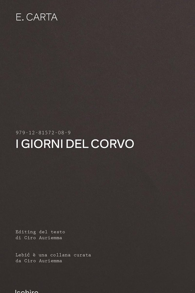 Copertina di I giorni del corvo
